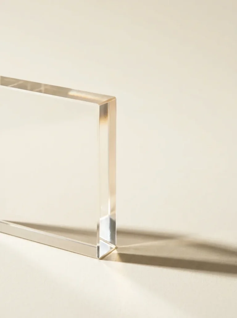 Bloc de plexi Altuglas transparent